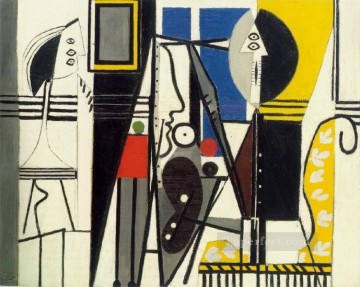 Pablo Picasso Painting - El artista y su modelo 1928 Pablo Picasso
